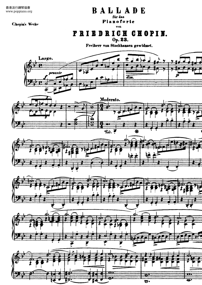 Ballade No.1 Op.23 Của Chopin