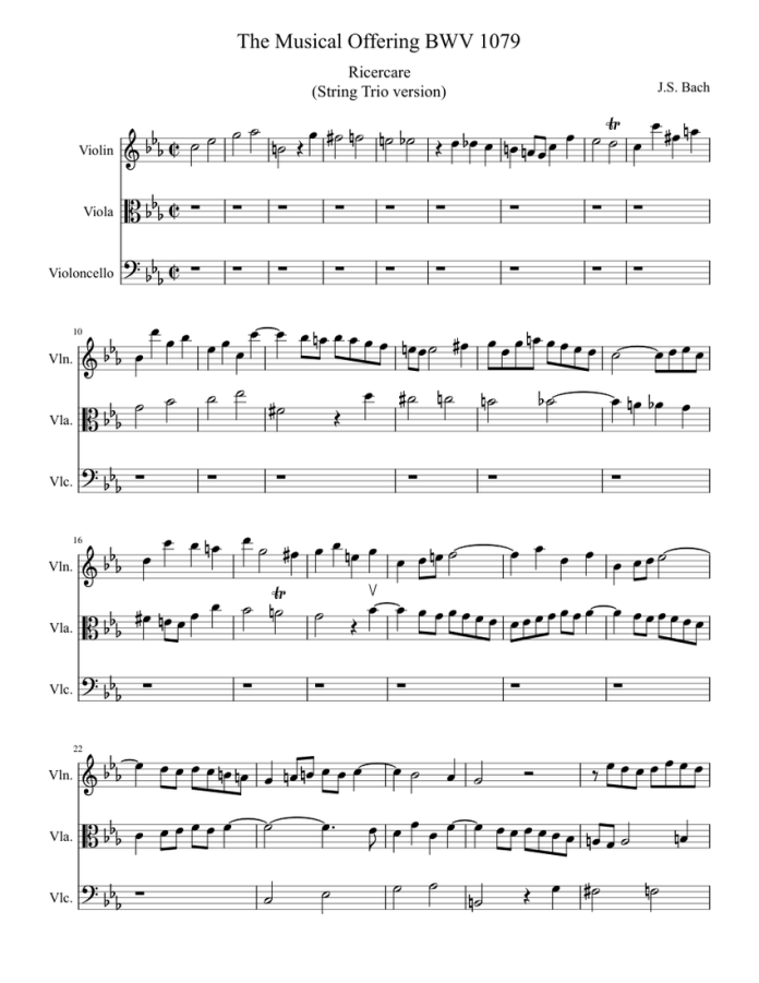 Musical Offering (BWV 1079)